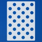 Muster-Schablonen Kreise, Sterne, Ornamente, geometrische Formen