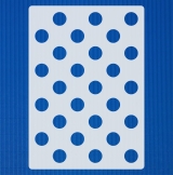 Muster Schablone Kreise