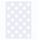 Muster Schablone Kreise