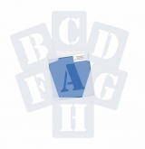Buchstaben 6cm hoch ●  Schrift-Schablonen-Set Nr.5 ● 30 einzelne Schablonen