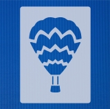 Schablone Motiv - Ballon Nr. 1●  ☆ für Kinderzimmer
