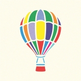 Schablone Motiv Ballon Nr. 2 ☆ für Kinderzimmer