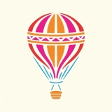 Schablone Ballon Nr. 3 Motivschablone  ☆ für Kinderzimmer