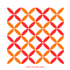 Geometrisches Muster Nr.05 | 15cm x 15cm - Schablonen für Fliese - Wand - Möbel|