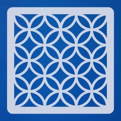 Orientalisches Muster Nr.07 | 15cm x 15cm - Schablonen für Fliese - Wand - Möbel|