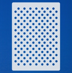 Muster-Schablone Kreise - Durchmesser von ca. Ø 1cm