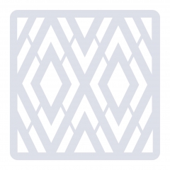 Orientalisches Muster Nr.09 | 10cm x 10cm - Schablonen für Fliese - Wand - Möbel|